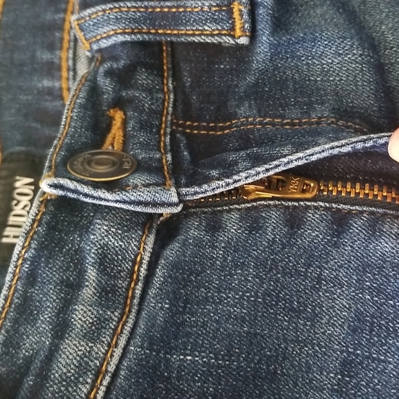 Hudson Asha cuffed Festival Indie Grunge Flirty Beachy Mid Rise shorts size 24 - Picture 10 of 11